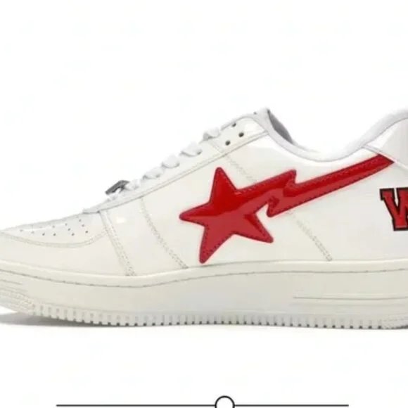 A Bathing Ape Bape Sta Low Shark White All BRAND NEW DIFFERENT SIZES US 9